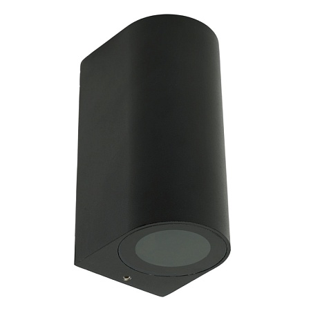 Светильник садово-парковый Feron DH023,на стену, GU10 MR11 230V, черный - фото