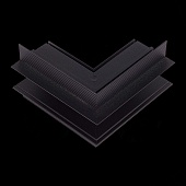 Внешний угол-соединитель для встраиваемого магнитного шинопровода ST-Luce Черный ST007.459.00