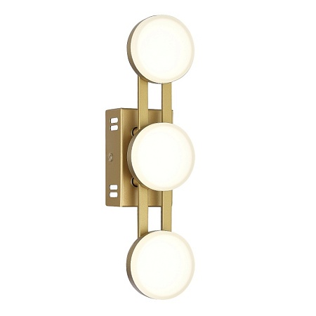 Светильник настенный ST-Luce золотистый/белый LED 1*6W 4000K SL6610.201.03 - фото