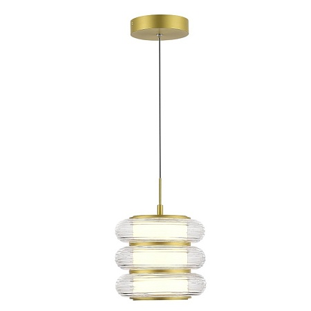 Светильник настенный ST-Luce черный/прозрачный LED 1*7W 3000K SL6239.401.03 - фото