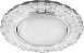 Светильник встраиваемый с белой LED подсветкой Feron CD4023 потолочный GX53 без лампы прозрачный - фото
