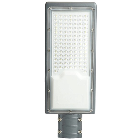 Светодиодный уличный консольный светильник Feron SP3034 80W 6400K 230V, серый - фото