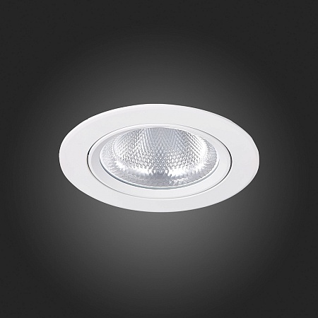 Св-к встр. Белый LED 1*24W 4000K 1 800Lm Ra80 36° IP20 D138xH88 220-240V ST211.548.24.36 - фото