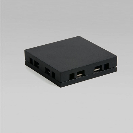 Четырёхсторонний соединитель для накладного шинопровода Flat Magnetic 85003/00 Elektrostandard - фото