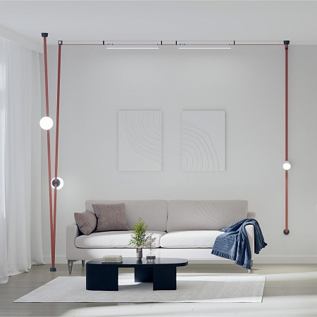 Светильник на шине Denkirs BELTY ORB DK5552-BK - фото