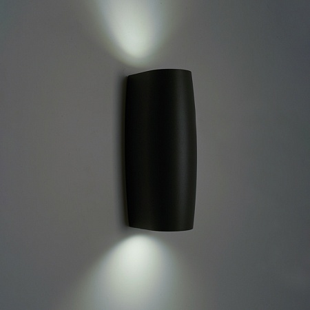 Светильник садово-парковый Feron DH025,на стену, 2*GU10 MR11, 230V, серый - фото