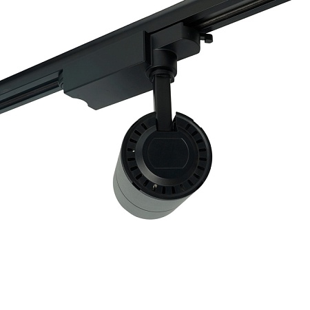 Светодиодный светильник Feron AL103 трековый однофазный на шинопровод 40W 4000K, 35 градусов, черный серия MarketBright - фото