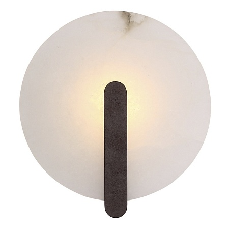 Светильник настенный ST-Luce патинированный металл/алебастр LED 1*5W 3000K SL1195.701.01 - фото