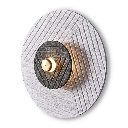 Настенный светильник (бра) Freya Acoustic FR5494WL-L4GR - фото