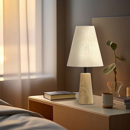 Прикроватная лампа ST-Luce Черный/Бежевый E27 1*60W SL1194.404.01 - фото
