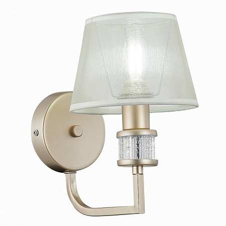 Светильник настенный Золотистый/Шампань E14 1*40W SLE107501-01 - фото