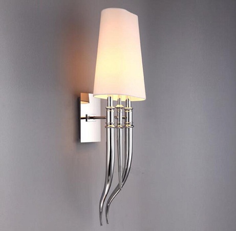 Настенный Светильник Crystal Light Brunilde Ipe Cavalli H92 Silver/Black Imperiumloft 189870-22 - фото