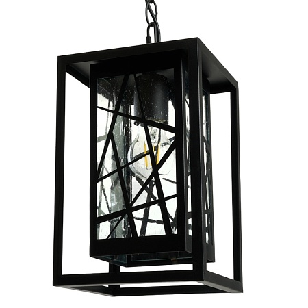 Светильник садово-парковый Feron PL642 на цепочке 60W 230V E27, черный - фото