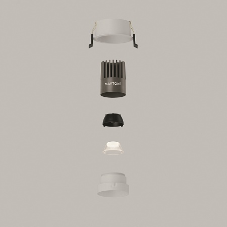 Встраиваемый светильник Technical DL115-10W-4K-W - фото