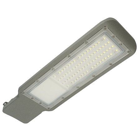 Светодиодный уличный консольный светильник Feron SP3021 50W 5000K 230V, серый - фото