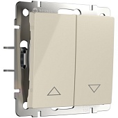 Выключатель жалюзи слоновая кость WL03-01-02