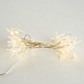Светодиодная гирлянда Feron CL589 линейная Звездочки на проволоке, 2700К, с питанием от батареек, прозрачный шнур 2.3м - фото