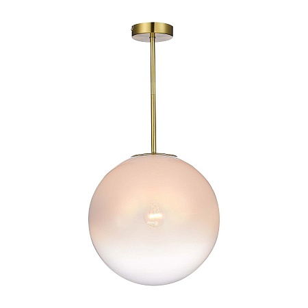 Светильник потолочный ST-Luce Золотистый/Прозрачно-белый E27 1*60W SL1190.212.01 - фото