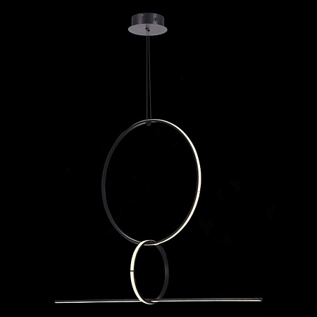 Светильник подвесной ST-Luce Черный LED 1*50W 3000K SL6113.433.01 - фото