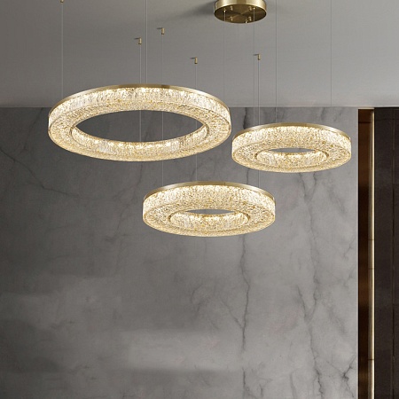 Кольцевая Люстра Olagus Combo B Brass Imperiumloft 240030-23 - фото