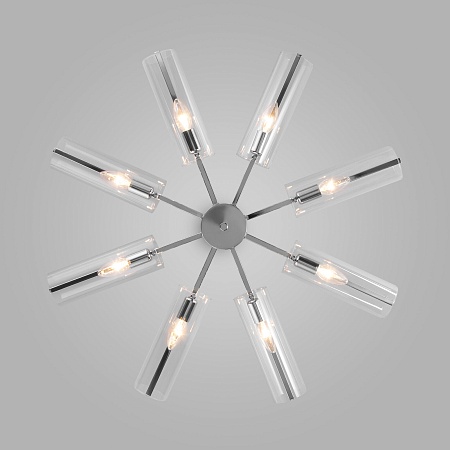 Потолочный светильник Eurosvet 70144/8 хром - фото