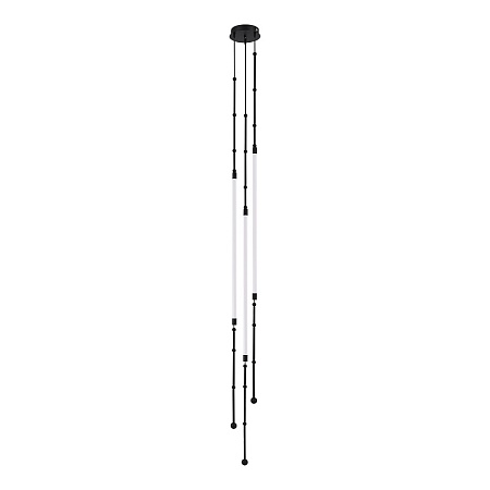 Светильник подвесной ST-Luce Черный/Белый LED 1*15W 3000K SL6132.405.45 - фото