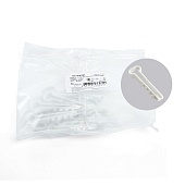 Дюбель-хомут для плоского кабеля (5-10мм), STEKKER DCL01-5-10, полипропилен, белый (DIY упаковка 10шт.)