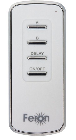 Выключатель дистанционный 230V 1000W 2-хканальный 30м с пультом управления, TM72 - фото