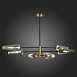 Светильник потолочный ST-Luce Бронза,Черный/Дымчатый E14 6*40W SL1209.302.06 - фото