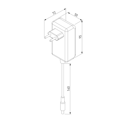 Mini Magnetic Блок питания 48W черный 95060/00 Elektrostandard - фото