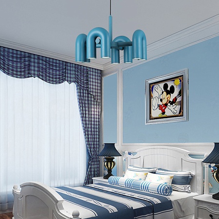 Подвесная Люстра Fanny 8 Grey Imperiumloft 192005-23 - фото