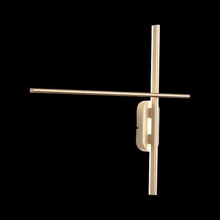 Светильник настенный ST-Luce Матовое золото/Белый LED 2*10W 4000K SL394.201.02 - фото