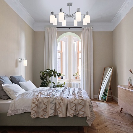 Потолочный светильник Eurosvet 70160/8 хром - фото