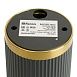 Светильник потолочный Feron ML190 Barrel GATSBY MR16 GU10 35W 230V, черный + античное золото - фото
