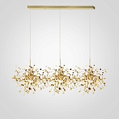Люстра Tezani Argent Suspension Linear Gold 3 L110 Imperiumloft 177957-22
