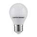 Светодиодная лампа G45 7W 3300K E27 Mini Classic  LED 7W 3300K E27 матовое стекло - фото