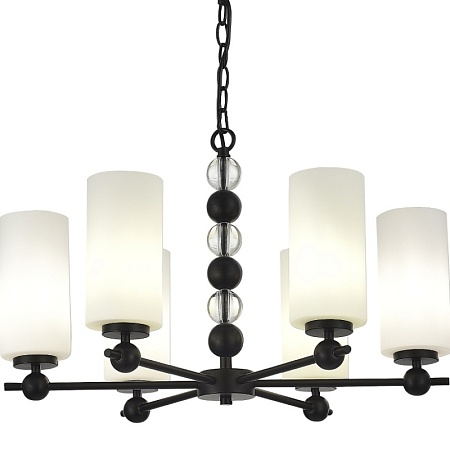 Светильник подвесной ST-Luce черный/белый E27 6*40W SL2003.403.06 - фото