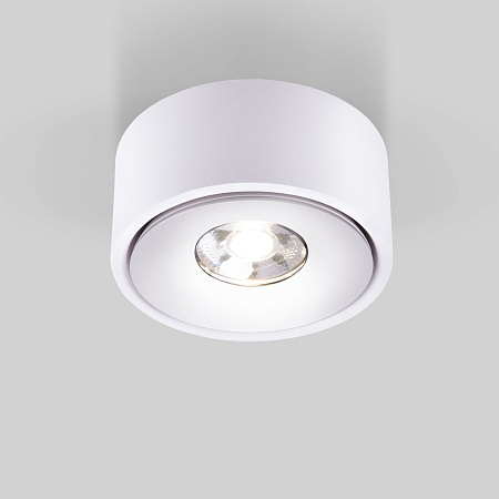 Накладной светодиодный светильник Glide белый 25100/LED Elektrostandard - фото