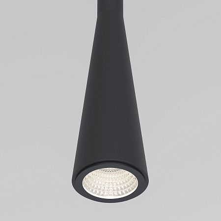 Светильник подвесной светодиодный Vist 7W 4000K черный 50312 LED Elektrostandard - фото