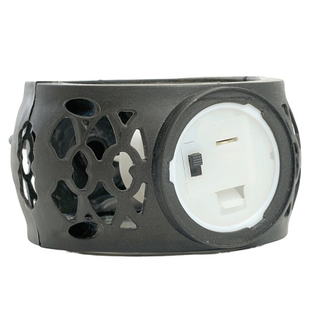 Световая фигура Свеча "Сказочный лес" 1LED (батарейки в компл), 12см, черный, LT127 - фото