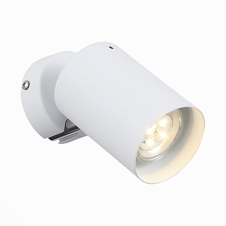 Спот ST-Luce Белый, Хром/Белый GU10 LED 1*3W SL597.501.01 - фото