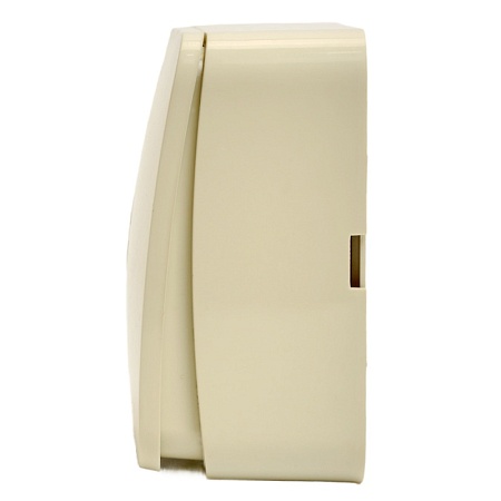 Переключатель открытой установки 1-клавишный, STEKKER, 250В, 10А, IP20, серия София, слоновая кость, MSW10-12-04 - фото