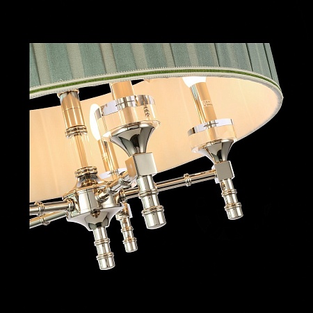 Светильник подвесной ST-Luce Никель/Оливковый E14 5*40W SL1121.103.05 - фото