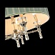 Светильник подвесной ST-Luce Никель/Оливковый E14 5*40W SL1121.103.05 - фото