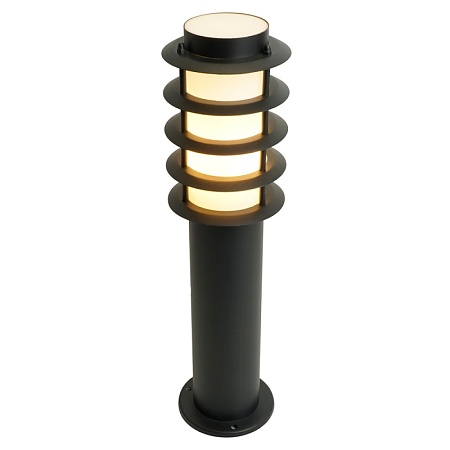 Светильник садово-парковый Feron DH047-450, Техно столб, 18W E27 230V, черный - фото