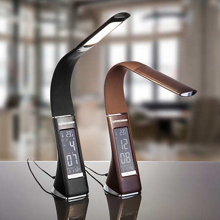 Настольный светодиодный светильник Elara коричневый TL90220 Elektrostandard - фото