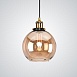 Подвесной Светильник Loft Clear Glass Sphere Cloche Дымчатый Imperiumloft 73694-22 - фото