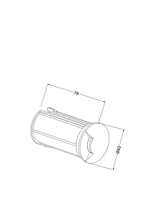 Встраиваемый светильник Outdoor Flash O044DL-L1S3K - фото