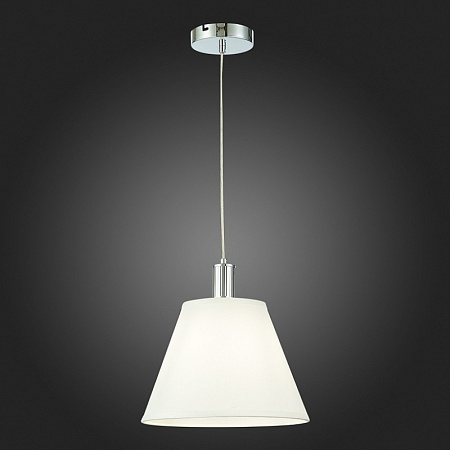 Подвес Хром/Белый E27 1*60W SLE111303-01 - фото