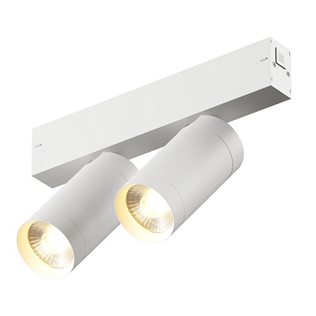 DK8012-WH Акцентный светильник SMART SPOT DOUBLE 2x9W DIM 3000K-6000K, белый - фото